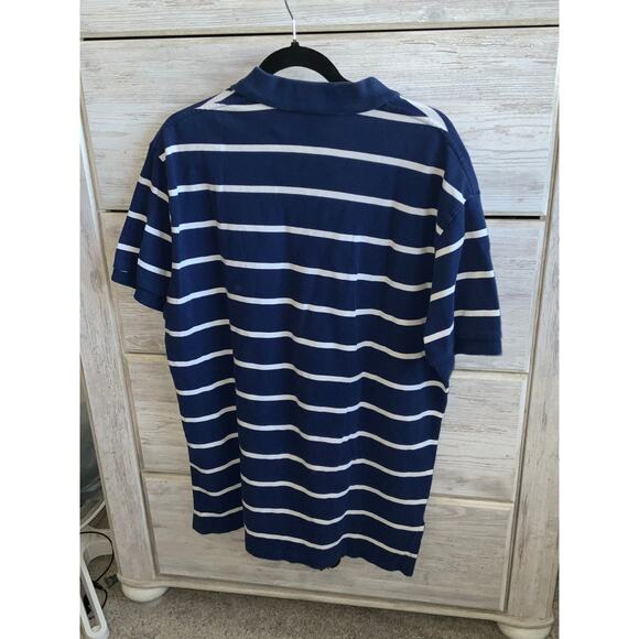 Ralph Lauren Polo - Blue and White - Size Large - Picture 3 of 4